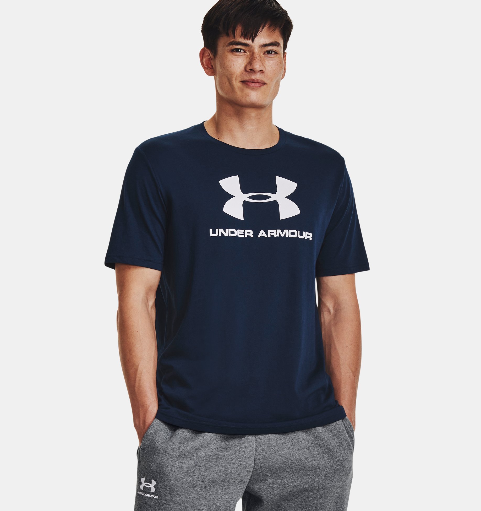 Under Armour Mens Sportstyle Logo T-Shirt 